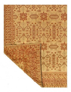 Canvello Gold Color Fine Hand Knotted Bakhshayesh Rug 10' X 12'