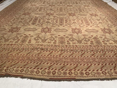 Canvello Gold Color Fine Hand Knotted Bakhshayesh Rug 10' X 12'