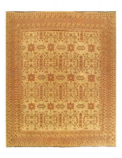 Canvello Gold Color Fine Hand Knotted Bakhshayesh Rug 10' X 12'