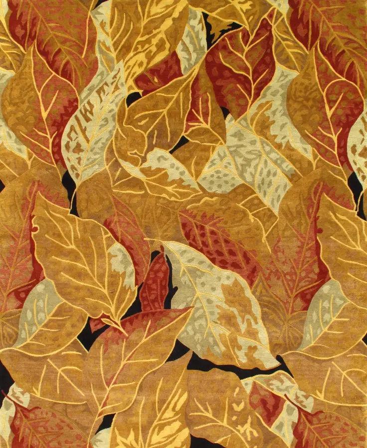 Canvello Gold Tabatian Modern Rug - 8' X 10'-0