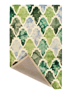 Canvello Green Hand-Tufted Rug - 5' X 8'