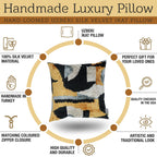Canvello Handmade Gold Velvet Throw Pillow - 20x20