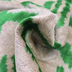 Canvello Handmade Green Velvet Throw Pillows - 16x24