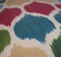 Canvello Handmade Silk Decorative Throw Pillow with Down Filled Insert