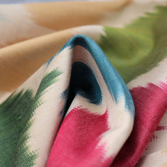 Canvello Handmade Silk Decorative Throw Pillow with Down Filled Insert
