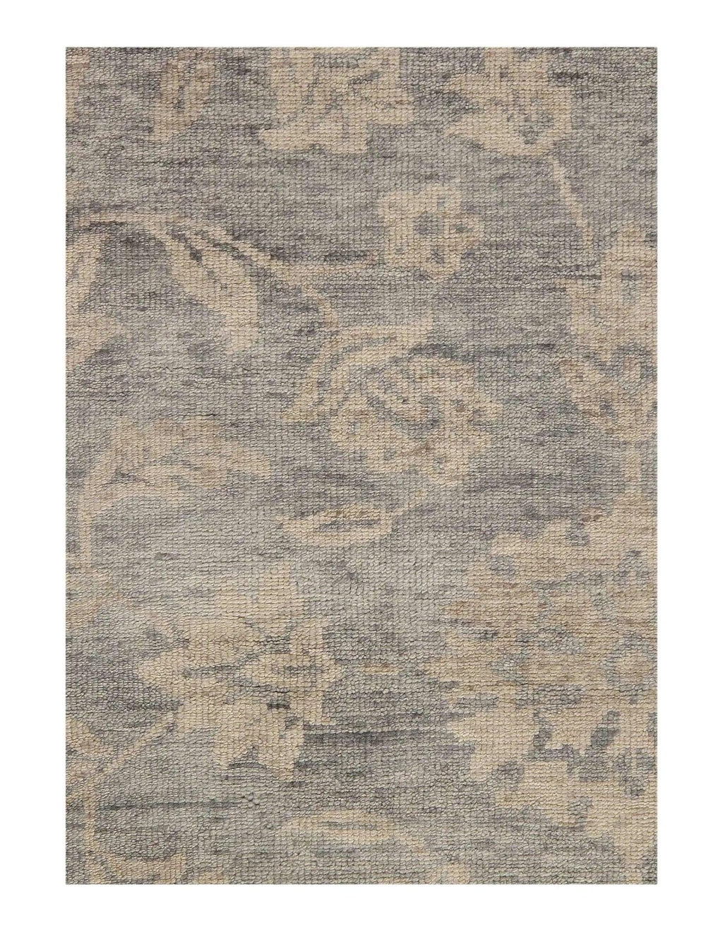 Canvello Light Green Fine Oushak Rug - 8' X 10'