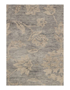 Canvello Light Green Fine Oushak Rug - 8' X 10'