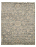 Canvello Light Green Fine Oushak Rug - 8' X 10'