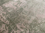 Canvello Light Green Hand knotted Modern Rug - 4' X 6''