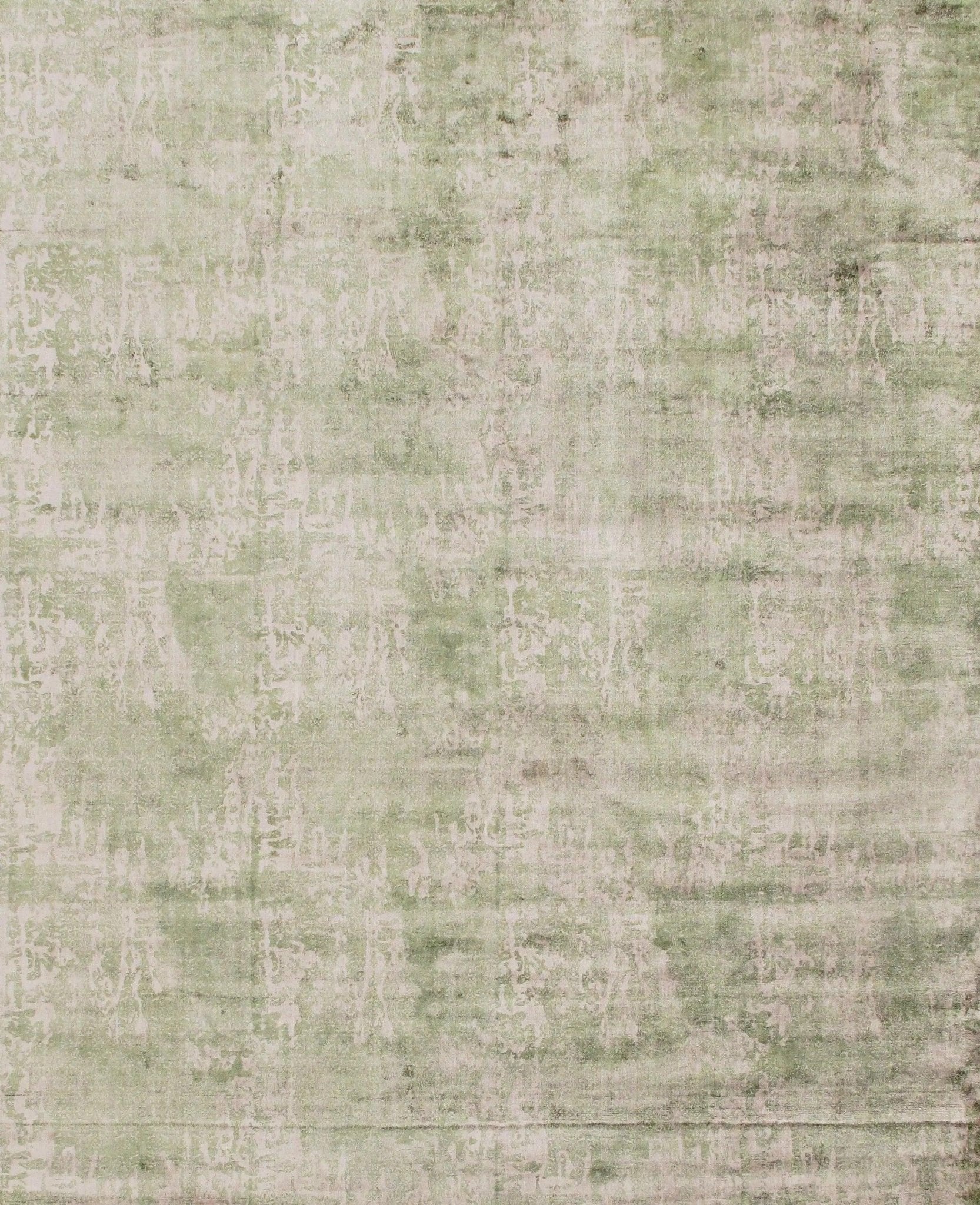 Canvello Light Green Modern Rug - 10' X 14'