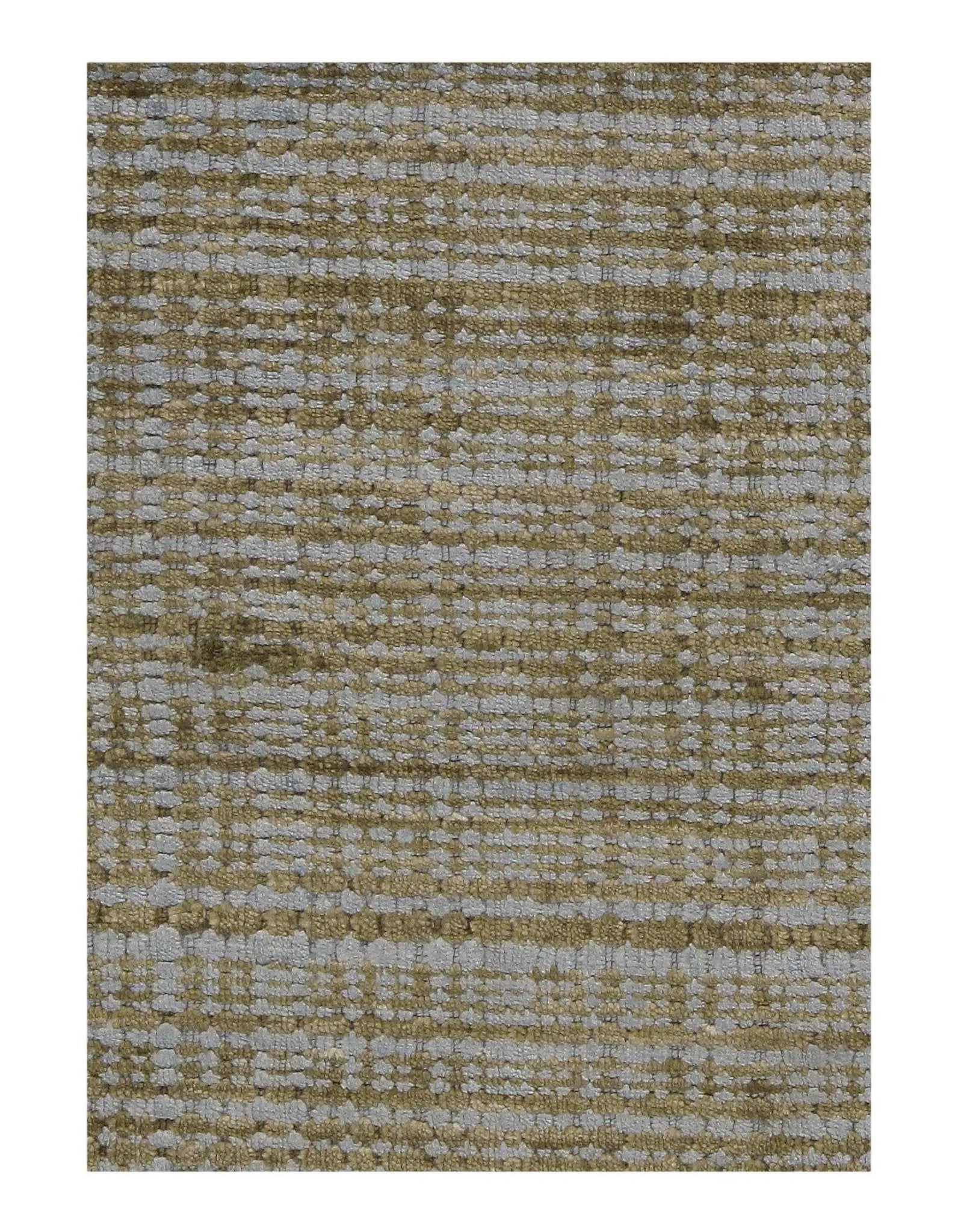 Canvello Light Green Modern Rug - 5'x8'