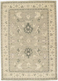 Canvello Light Green Oushak Rug - 10' x 14'