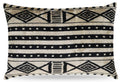 Canvello Luxury Decorative Black & White Throw Pillow | 16 x 24 in (40 x 60 cm)