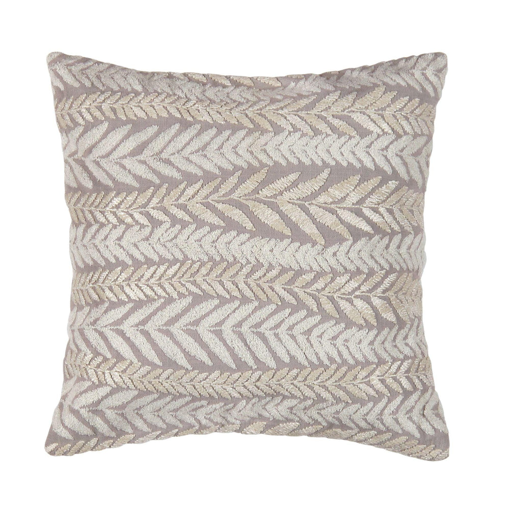 Canvello Neples Embroidered Pillow 20" x 20"-0