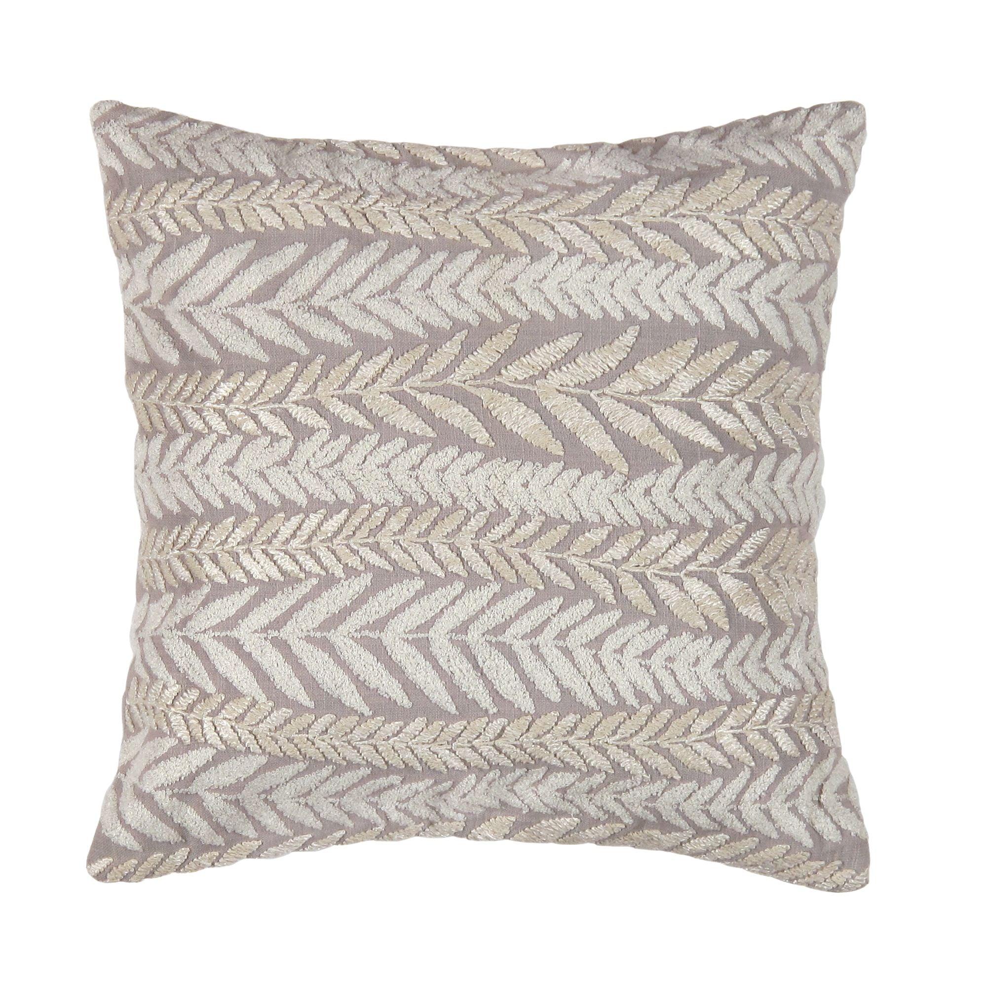 Canvello Neples Embroidered Pillow 20" x 20"-0