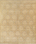 Canvello Ottoman Transitional Hand-Knotted Lamb's Wool Area Rug- 8'2" X 10'1"