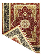 Canvello Red Silkroad Tabriz Design rug - 9' X 12'