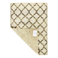 Canvello Rug	Beige Modern Rug - 3' X 5'