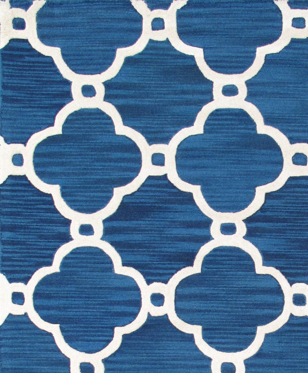 Canvello Transitional Hand-Tufted Lamb's Wool Area Rug- 4' X 6'