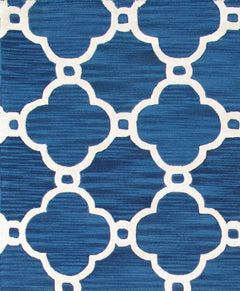 Canvello Transitional Hand-Tufted Lamb's Wool Area Rug- 4' X 6'