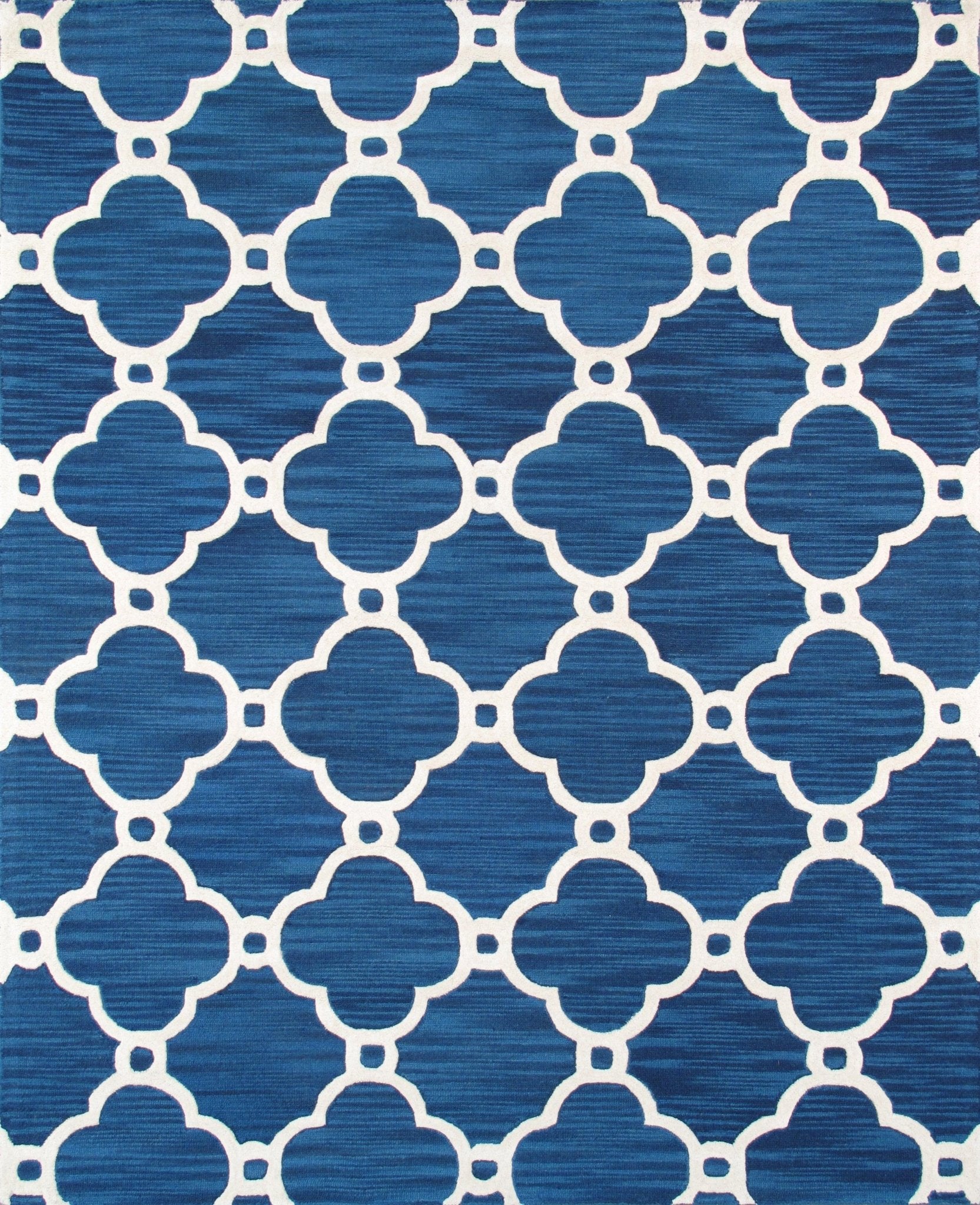 Canvello Transitional Hand-Tufted Lamb's Wool Area Rug- 4' X 6'