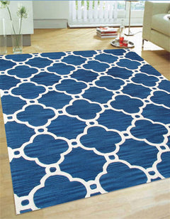 Canvello Transitional Hand-Tufted Lamb's Wool Area Rug- 4' X 6'