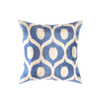 Canvello Turkish Blue Farmhouse Throw Pillows - TI 91