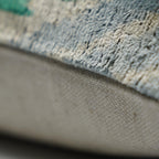 Canvello Unique Green Pillows + Down Insert 16"x16"