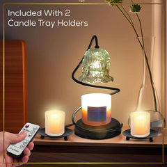 Candle Warmer Lamp With Integrated Wireless Remote