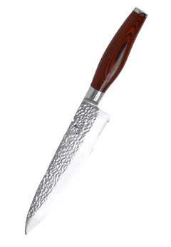 Damascus VG10 Chef Knife - Hammered Blade
