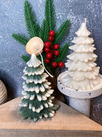 Christmas Tree Cedar Candles | Holiday Decor-4