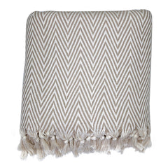 Chunky Chevron Turkish Throw-0