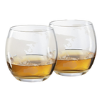 Globe Car Whiskey Decanter - 2 Globe Glasses-1