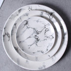 Marble Round Plate 6"-1