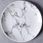 Marble Round Plate 10"-0
