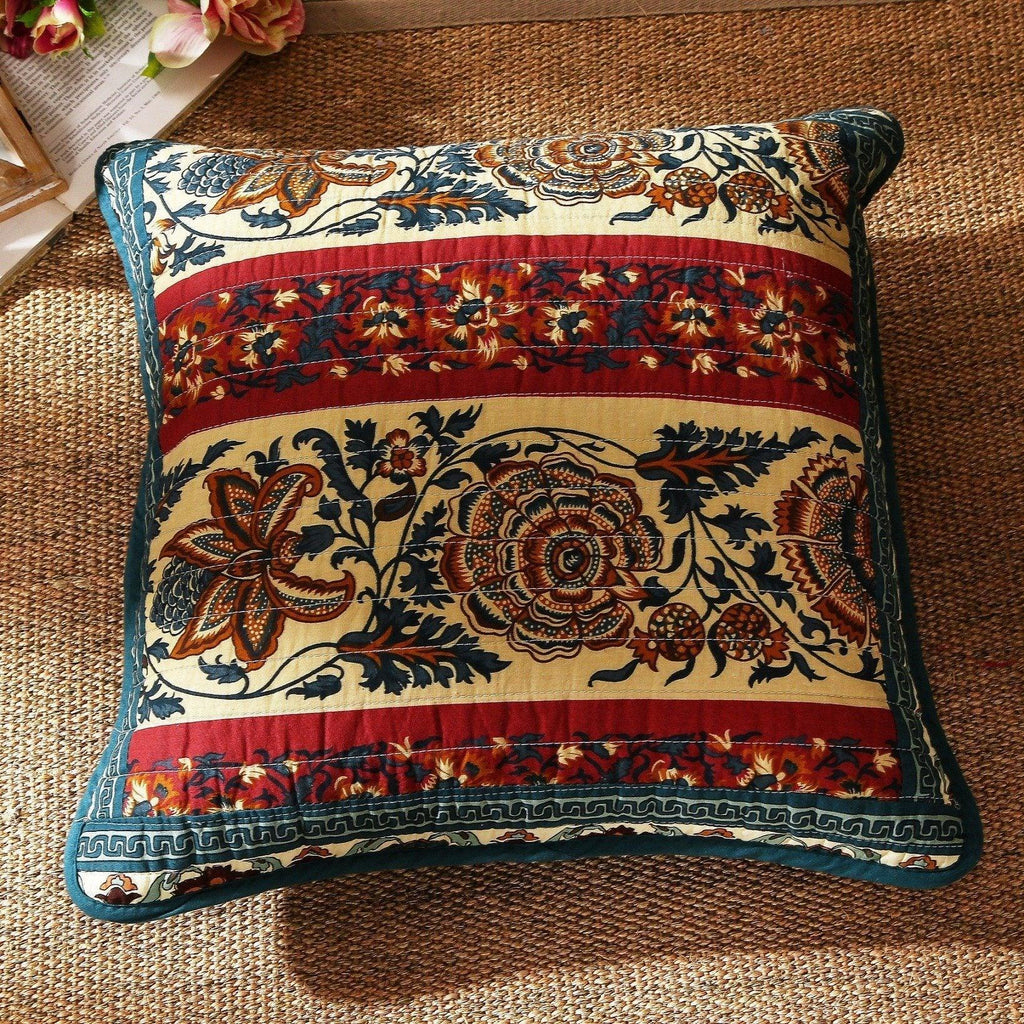 DaDa Bedding Set of Two Dark Elegance Bohemian Cushion Covers - 2 PCS - 18" (JHW-550)-0