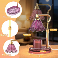 Flameless Candle Warmer Lamp With Adjustable Height