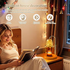 Gold Candle Warmer Lamp With Programmable Dimmer System