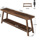 70.9 Inches Entryway Console Table Farmhouse Rustic-0