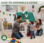 Holiday Season Kids Indoor Outdoor White EVA Playhouse-3