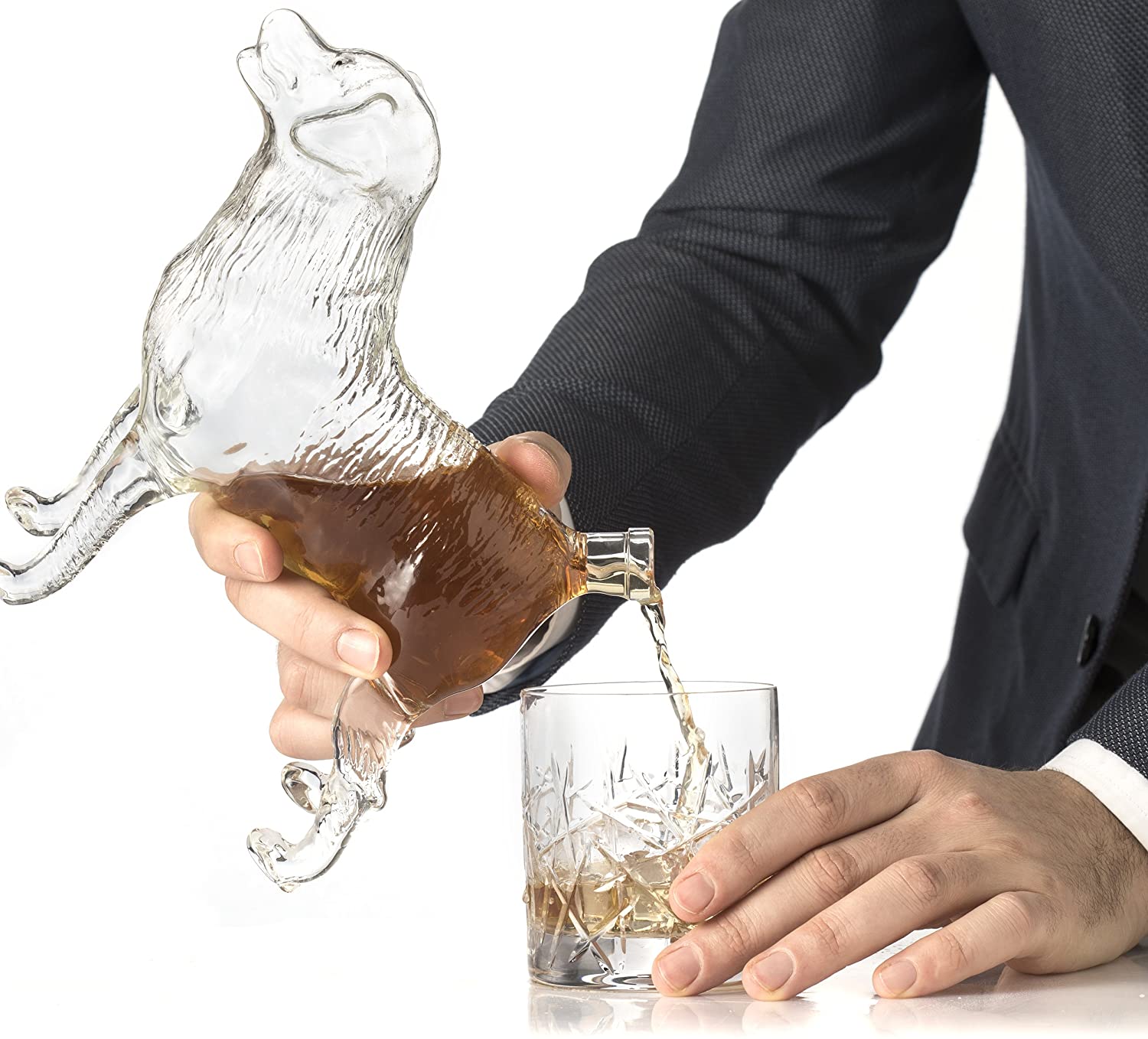 Dog Decanter Wine & Whiskey -  500ml