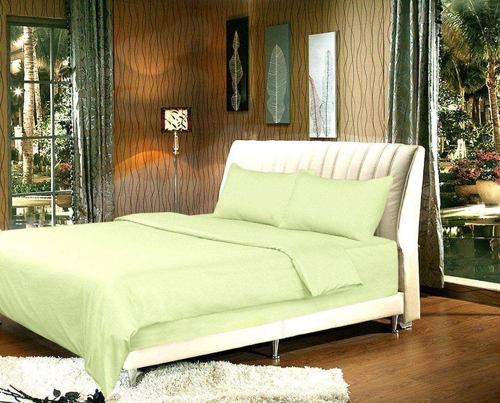 Tache Sage Green Duvet Cover Set