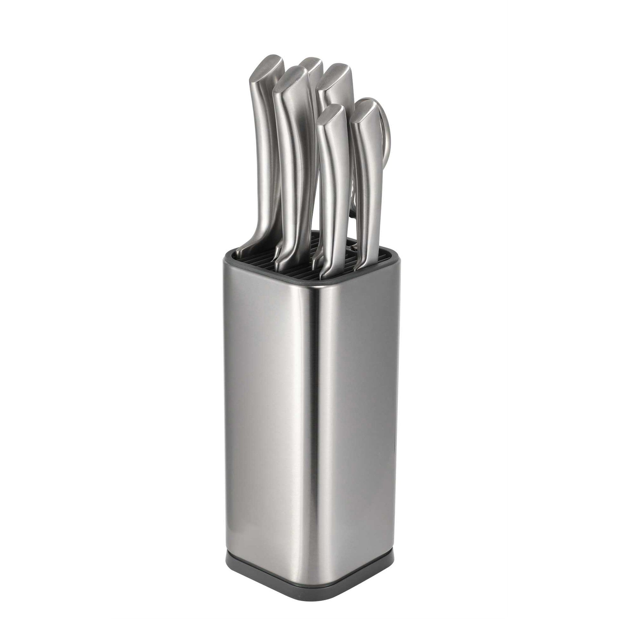 Universal Knife Block Holder, Silver-1