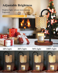 Candle Warmer Lamp 4 Level Dimmer Height Adjustable
