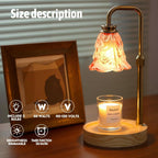 Candle Warmer Lamp With Programmable Timer Dimmable