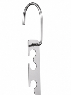 Magic Metal Space Saving Hangers for Clothes ( 40 sets of 5pcs)-1