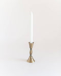 Low Diamond Hand-Forged Iron Candle Stand-0