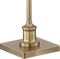 Aged Brass Adjustable Floor Lamp Swingarm Industrial-4