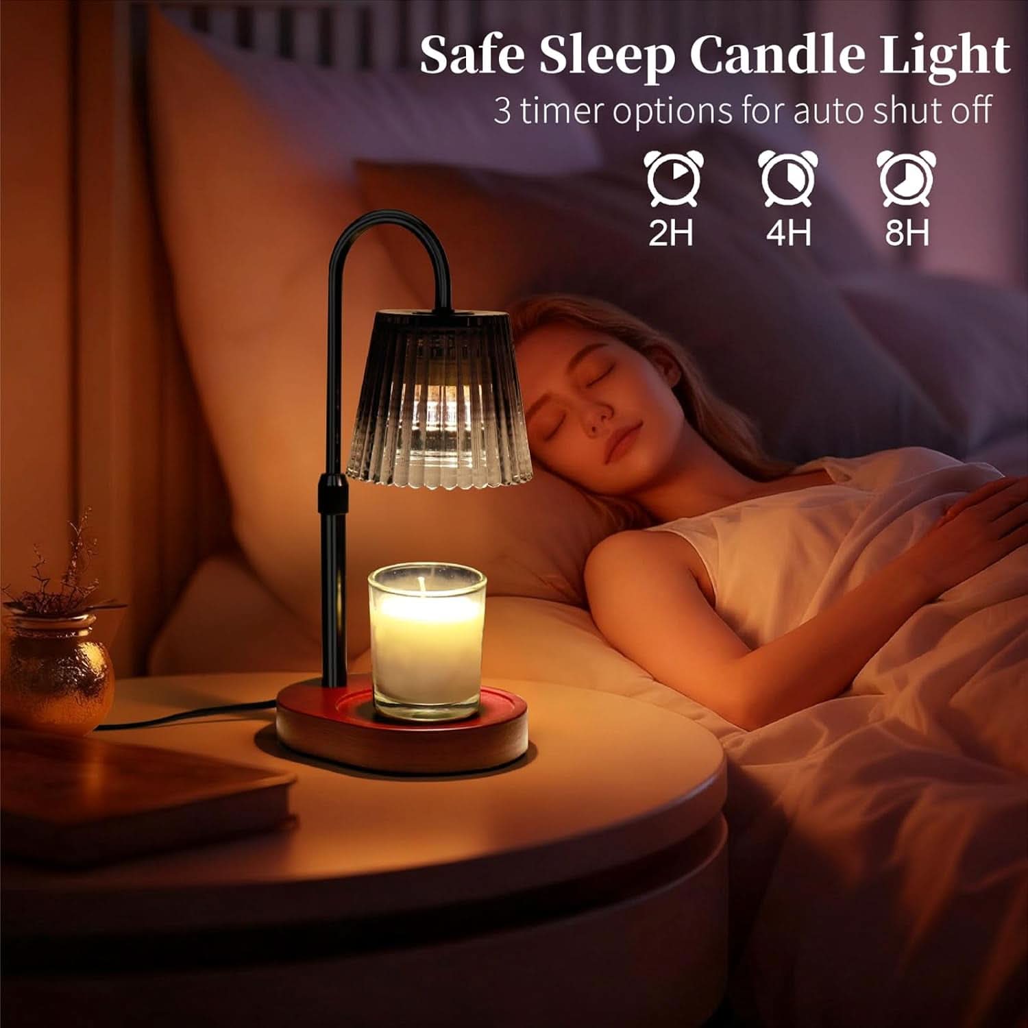 Candle Warmer Lamp Dimmer Adjustable Height WaxMelt