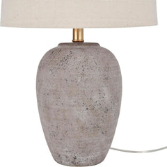Greyish Brown Weathered Farmhouse Table Lamp 23 Inch-4